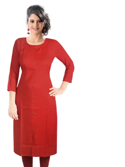 Classic Solid Kurtis for Women's