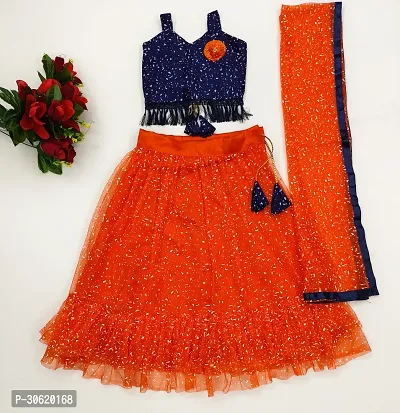 Trendy Lehanga Choli Set for Girls-thumb0