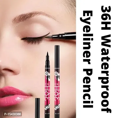 eyeliner pencil black color with waterproof (pack of 2)-thumb0