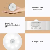 Shangar Motion Sensor Lights Wireless Body LED Night Light USB Rechargeable for Hallway, Wardrobe, Bedroom, Bathroom, Kitchen, Basement, Cupboard, Garage-thumb1