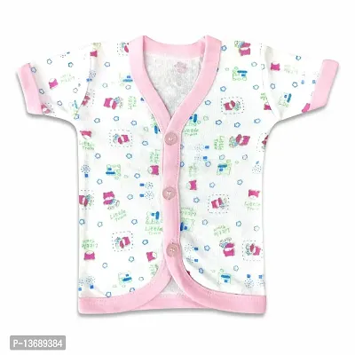 |KIDS AND BEBS| Baby clothig gift set for new born baby 4 pices gift set suitable fof 0-3 months (Pink)-thumb2