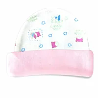 |KIDS AND BEBS| Baby clothig gift set for new born baby 4 pices gift set suitable fof 0-3 months (Pink)-thumb4