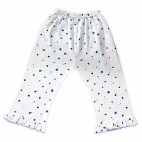 |Kids and BEBS| Knight Wear for Kids Top and Pajama Set It's Made with Pure Cotton This Night Suit is Suitable for 12 Months to 6 Years Old Boys and Girls Pack of 1 (4-5 Years, HOG-Star-WHT)-thumb3