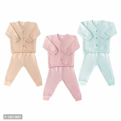 KIDS  BEBS Warm Thermal Winter Wear for new born baby boy and baby girls pack of 3