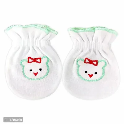 KIDS  BEBS Mitten Booties And Cap Set for new born baby boy and baby girls suitable for 0 to 3 months baby.-thumb3