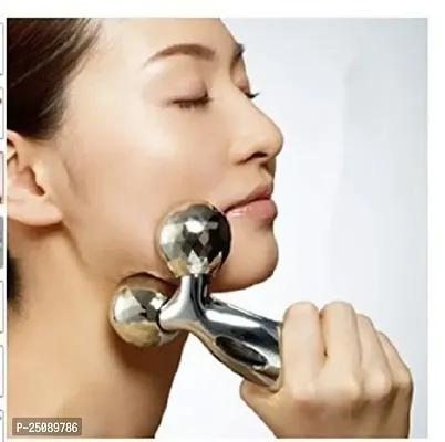 Roller for Puffiness, Anti-Ageing, Blood Circulation  Pain Relief  Skin Lifting 3D Face Massager For Face, Neck  Body-thumb0