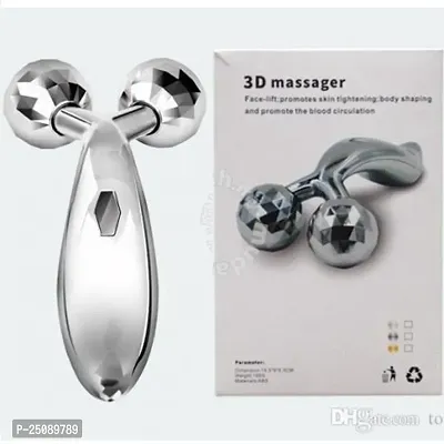 Roller for Puffiness, Anti-Ageing, Blood Circulation  Pain Relief  Skin Lifting 3D Face Massager For Face, Neck  Body-thumb0