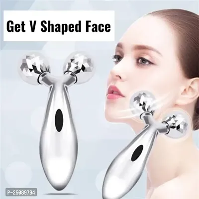 Roller for Puffiness, Anti-Ageing, Blood Circulation  Pain Relief  Skin Lifting 3D Face Massager For Face, Neck  Body-thumb0