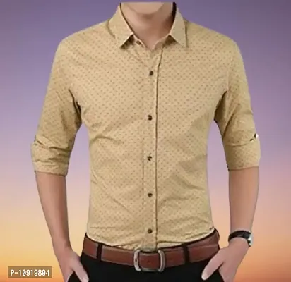 Classic Cotton Printed Formal Shirts for Men