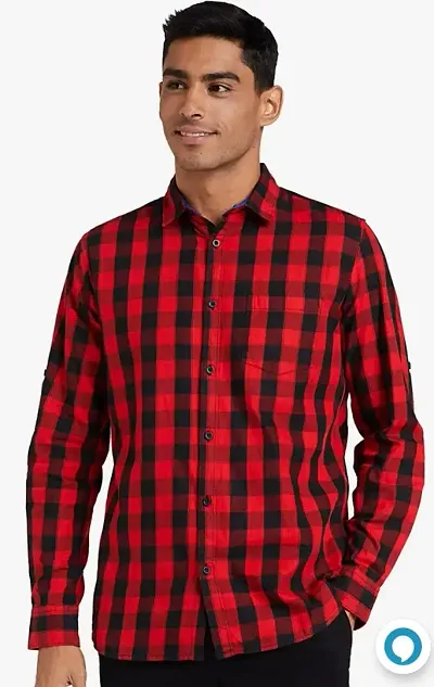 Time Fashion Men's Full Sleeve Casual Shirt - 009