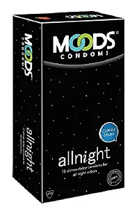 Moods Condoms For Men Multi Variants (AllNight + Chooco 24s) (2Pack in 24Condoms)-thumb1