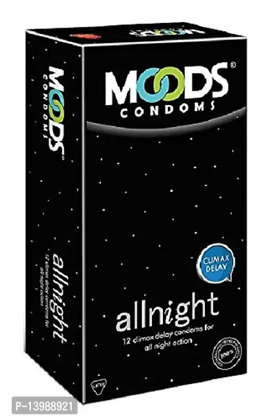 Moods Condoms For Men Multi Variants (AllNight + Chooco 24s) (2Pack in 24Condoms)-thumb2