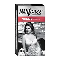 Manforce Premium Condom Sunny Edition Ribbed Dotted Pack of 5 (5 x 10 pcs.)-thumb1