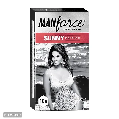 Manforce Premium Condom Sunny Edition Ribbed Dotted Pack of 5 (5 x 10 pcs.)-thumb2