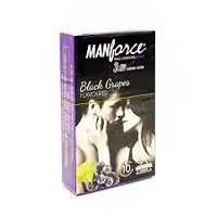 Manforce 1 SET BLACK GRAPE 10 PCS CONDOM-thumb2