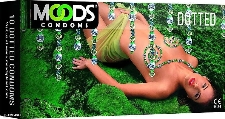 Moods Dotted Condoms (Pack Of 10)