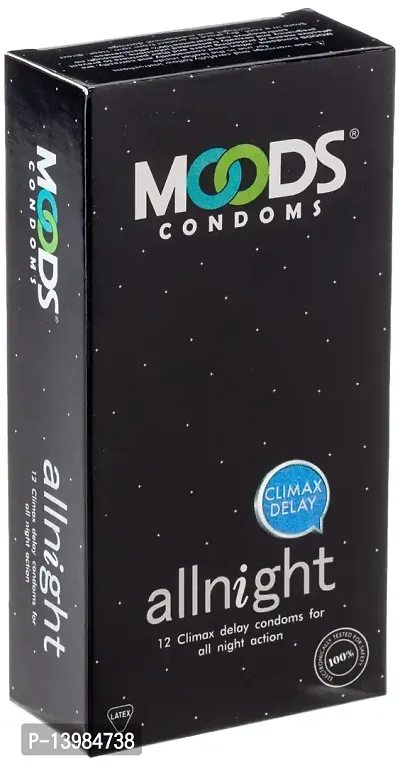 Moods All Night Climax Delay - 12 Condoms (Pack Of 2)