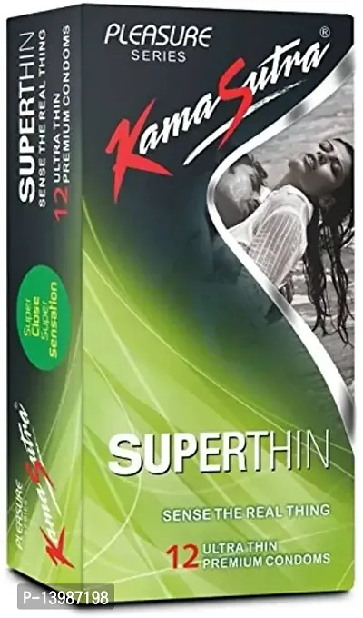 KamaSutra Super Thin Condom (Set of 12, 24S)-thumb0