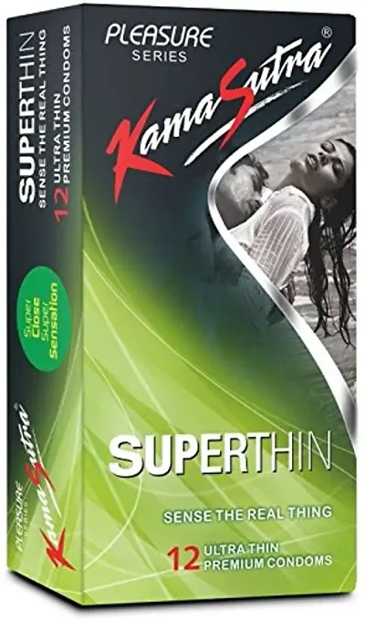 KamaSutra Super Thin Condom (Set of 12, 24S)