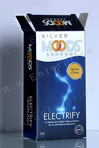 Moods Condoms Dotted For Men Condoms Dotted+Electrify (2pack in 24condoms)-thumb2