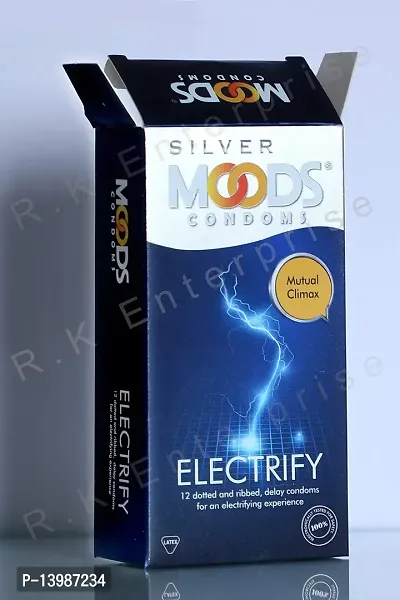 Moods Condoms Dotted For Men Condoms Dotted+Electrify (2pack in 24condoms)-thumb3