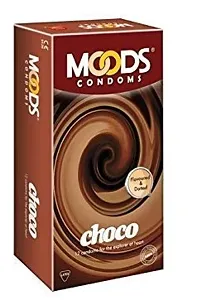 Moods Condoms For Men Multi Variants (AllNight + Chooco 24s) (2Pack in 24Condoms)-thumb2