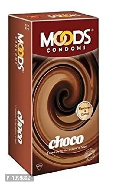 Moods Condoms For Men Multi Variants (AllNight + Chooco 24s) (2Pack in 24Condoms)-thumb3