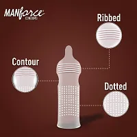 Manforce Chocolate condoms - 3 pieces packs (5)-thumb1