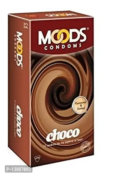 Moods Condoms Combo Pack Chocolate (Chooco+Joyride)-(2pak in 24condom)-thumb3