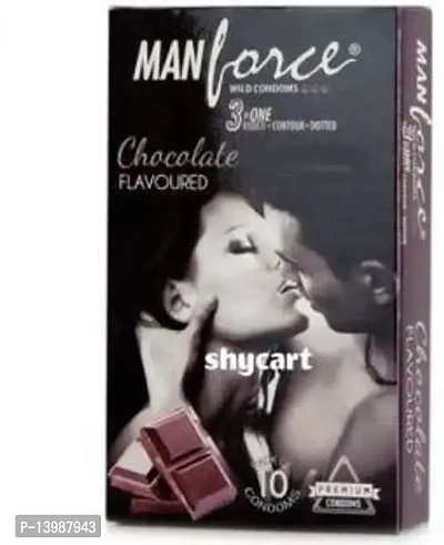 Manforce 1 SET chocolate 10 PCS CONDOM-thumb3