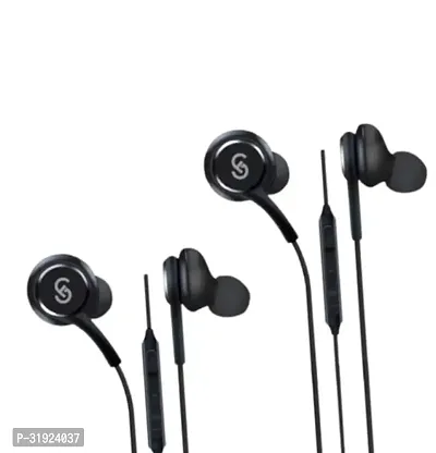 Stylish In-Ear Wired Earphones- Pack Of 2