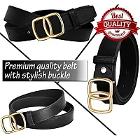 AXXTITUDE WOMEN BELTS (BLACK-2)-thumb4