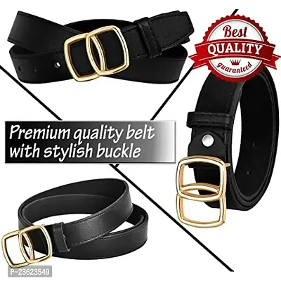 AXXTITUDE WOMEN BELTS (BLACK-2)-thumb5