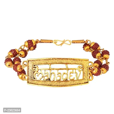 AXXTITUDE Beads Bracelet for Men  Boys MAHADEV Rudraksha