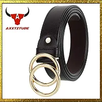 AXXTITUDE WOMEN BELTS (Black-10)-thumb1