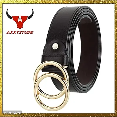 AXXTITUDE WOMEN BELTS (Black-10)-thumb2