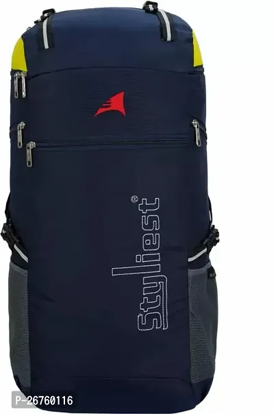 Trendy All Season Unisex Rucksack Backpack for Travel Hiking Riding Biking 55 L