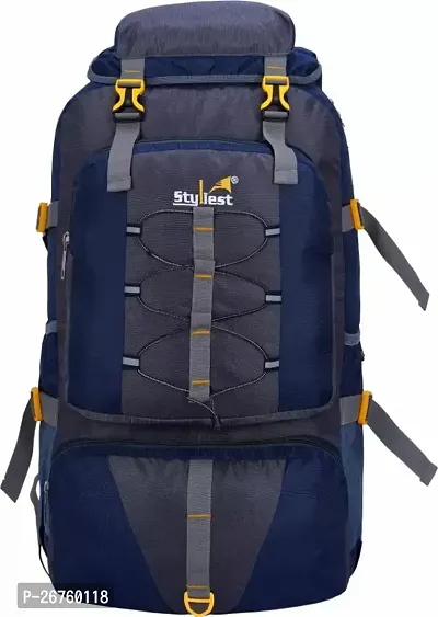 Trendy All Season Unisex Rucksack Backpack for Travel Hiking Riding Biking 65 L