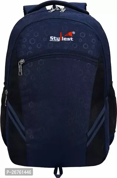 Trendy Large 35 L Laptop Backpack St-1009 Blue
