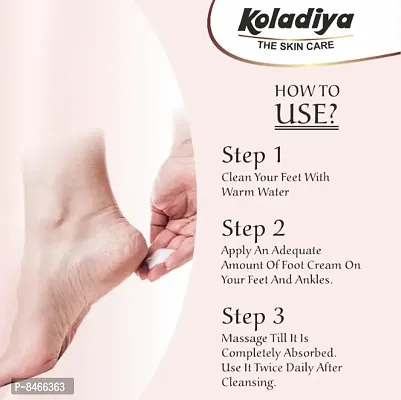 koladiya the skin care Crack Cream for Dry Sirked Hills  Feet (50gm, set of 1)-thumb4