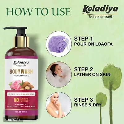 koladiya Soft and Fresh Body Wash 300ml pack of 01-thumb4