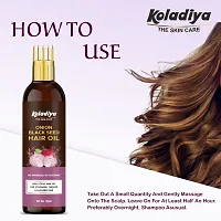 KOLADIYA THE SKIN CARE Onion Hair Oil for Hair Regrowth  Hair Fall Control Hair Oil  (100 ml).-thumb2