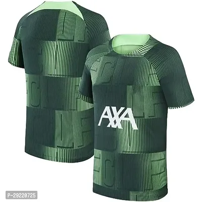 Stylish Green Polycotton Printed T-Shirt For Men-thumb0