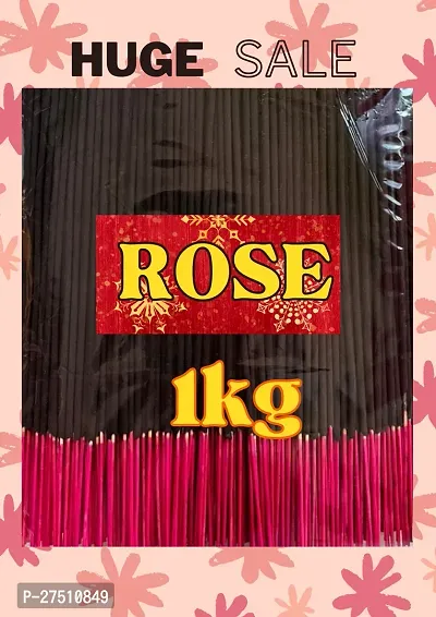 Gulab agarbatti , scented Rose Agarbatti , rose incense sticks 1kg (1000gram)