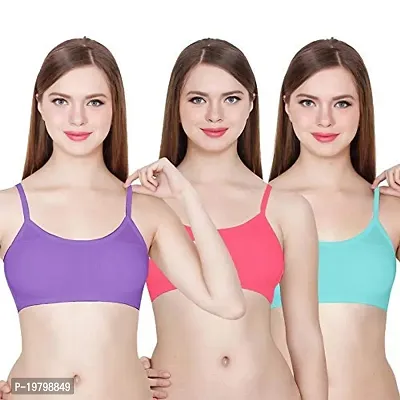 Buy online Lightly Padded Sports Bra from lingerie for Women by