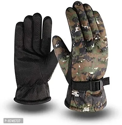 Classy Printed Gloves for Men-thumb0