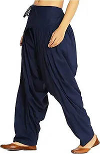 Classic Cotton Solid Salwars for Women-thumb2