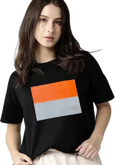 Elegant Blend Tshirt For Women