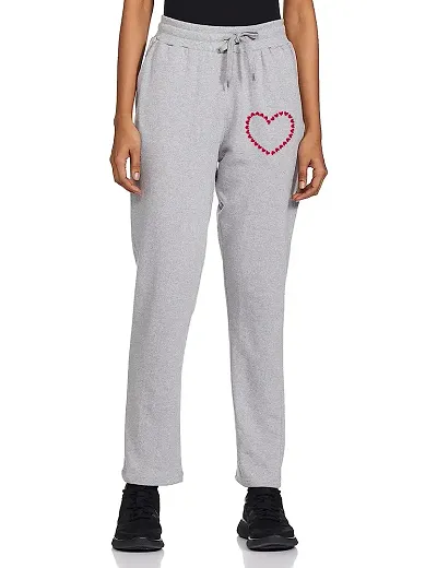 Elite Blend Self Pattern Track Pant For Women