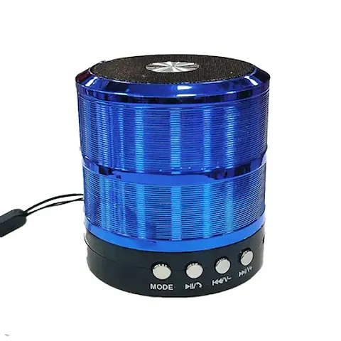 Stylish Blue Wireless 10 W Bluetooth Speaker